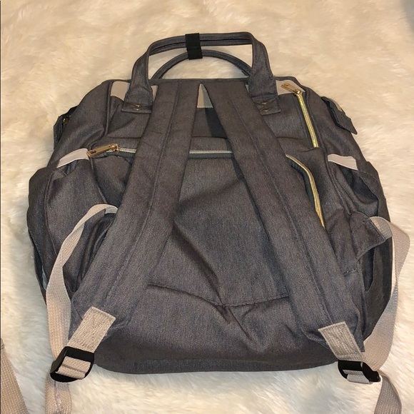 Soulsten Diaper Bag Backpack in Gray - Picture 5 of 14